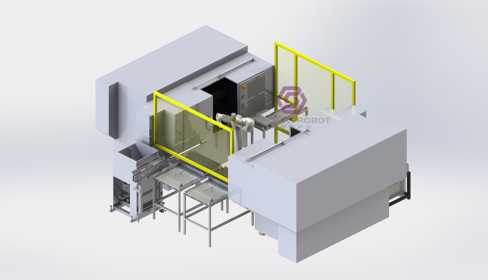 机床上下料方案样图