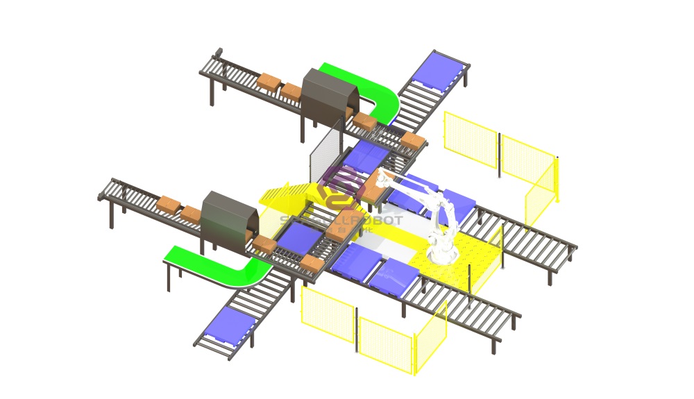 机械臂码垛方案样图