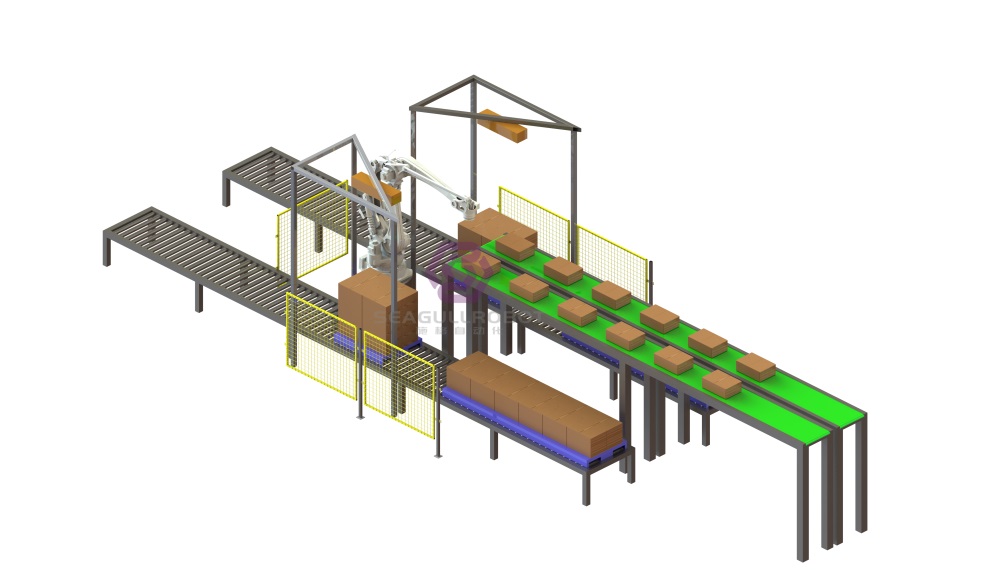 机械臂拆垛方案样图
