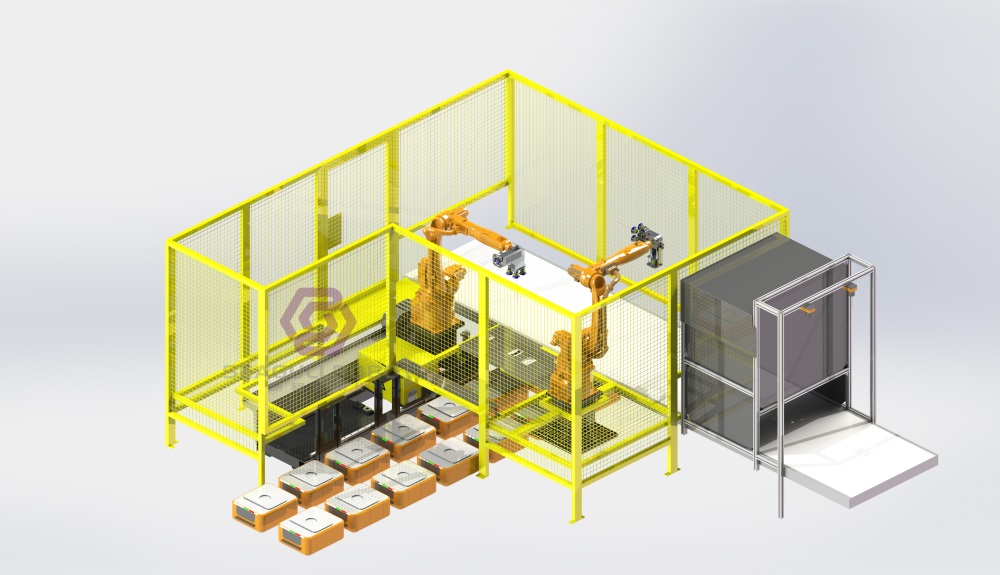 机械臂分拣方案样图