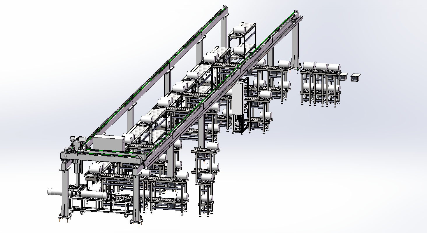 桁架机械手—重载结构示意